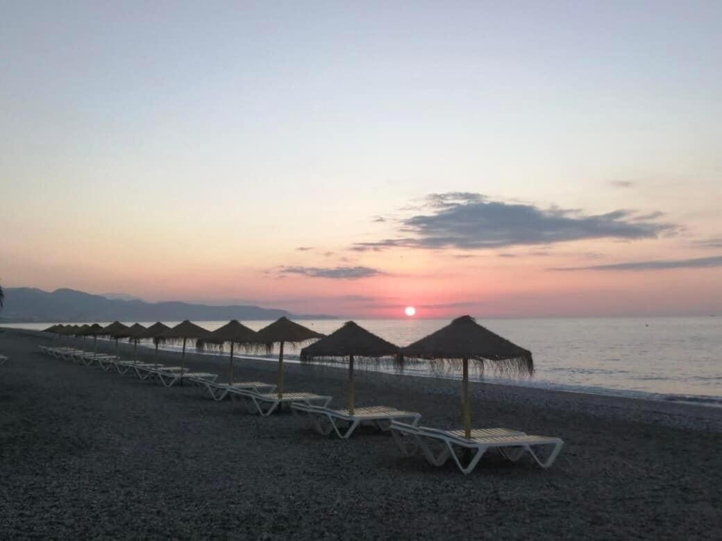 Escapada Familiar En Torrox Costa A 100M De La Playa, Vistas Al Mar Y Parking Gratis Apartment ภายนอก รูปภาพ